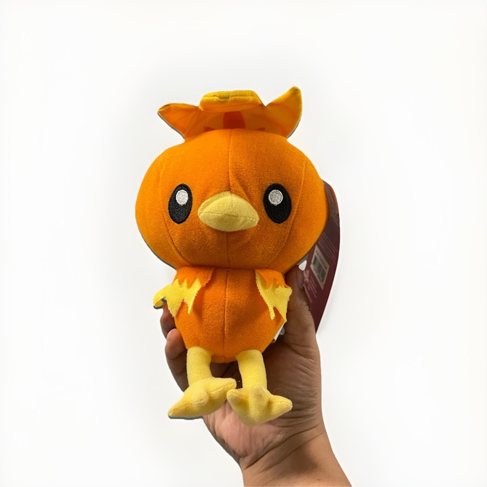 Nintendo Pokemon Official Torchic 9" Plush Doll- Jazwares Plushie